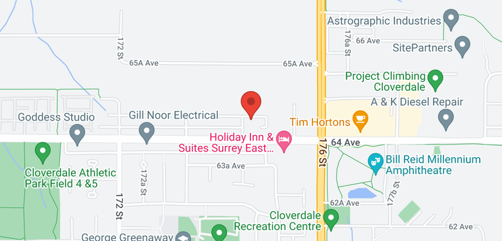 map of 17470 64A AVENUE